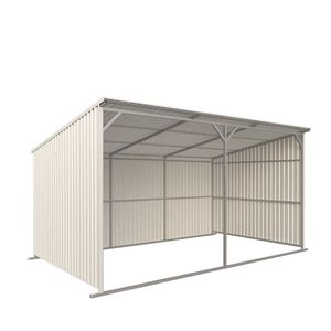 Capannone per Bestiame in Metallo Zincato 12FT X 20FT per Fattoria, 240 Piedi Quadrati, Pannelli Ondulati 27 GA, Montaggio Scorrevole TMG MS1220L - Product Image 2