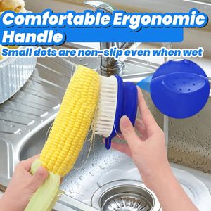 Set di 2 Spazzole Antiscivolo per Frutta e Verdura, Spazzola per Pulire Patate e Ortaggi - Utensili per Frutta e Verdura - Product Image 6