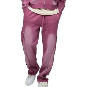 Custom Screen Print Vintage Acid Wash Tracksuits Set For Men Casual Wear Men Acid Wash Tracksuit with All Size Available High - Product Image 5