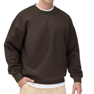 เสื้อสเวตเชิ้ตผ้าคอตตอนผสม Five B สวมใส่สบายสำหรับผู้ชาย คุณภาพสูง รับสกรีนโลโก้ เสื้อพูลโอเวอร์ผู้ชาย สั่งซื้อจำนวนมาก - Product Image 2
