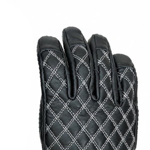 Customized Logo Men's Full Finger Motorbike Racing <b>Gloves</b> High Quality Anti-impact Leather Eco-Friendly <b>Touchscreen</b> Outdoor Four - Product Image 5