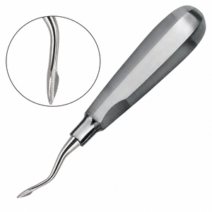 เครื่องมือถอนฟันแบบโค้งสแตนเลสสตีล หมายเลข 2 สำหรับถอนฟันภายนอก - Product Image 4