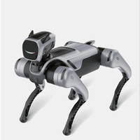 Robot Perro Mecánico Cuadrúpedo 4G Android con IA, Reconocimiento Visual, Programable, Compañero Biónico, CPU de 8 Núcleos, 4GB RAM, Robot Inteligente