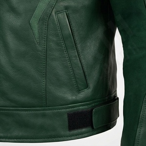 Chaqueta de Motociclista de Cuero Genuino para Hombre de la Mejor Calidad, Nueva Colección de Invierno, Chaquetas de Motocicleta con Protecciones Desmontables Personalizadas - Product Image 5