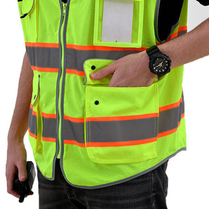 Gilet de sécurité tendance, haute qualité, respirant, prix abordable, nouvelle arrivée, design décontracté très demandé. - Product Image 4