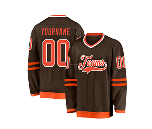 Nouveau design IRON ELEPHANT, maillot de hockey sur glace personnalisé de qualité supérieure en polyester, impression numérique, logo brodé, séchage rapide, respirant - Product Image 4