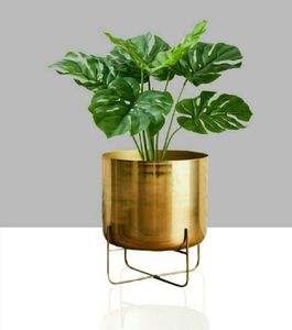 Macetas Decorativas de Metal de Primera Calidad con Construcción Duradera y Acabado Elegante, que Aportan Sofisticación - Product Image 4