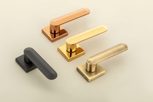 Modern Door <b>Handles</b> Lever Door <b>Handles</b> Square Rose Door <b>Handles</b> Interior Door Hardware Premium Minimalist Design Fits modern - Product Image 2