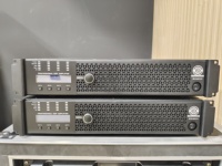 Amplificador de Potencia Digital DSP de 4 Canales Serie LS3 KS con Carcasa Metálica, Conectividad XLR, Impedancia de 4/8 Ohmios, SNR >100dB