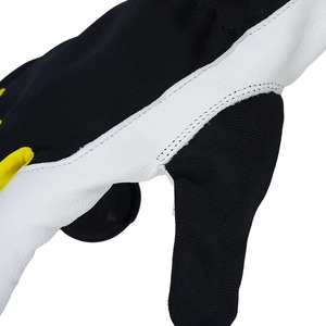 Gants de sécurité en cuir respirants, antidérapants, personnalisables, confortables, anti-chocs et anti-vibrations pour l'extérieur (vente en gros) - Product Image 3