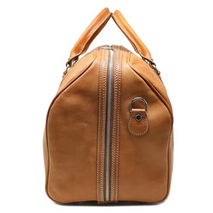 Leather Tactical <b>Backpack</b> Oval Shape Double Handle Flap Closure 36-56L Capacity Travel Use Unisex Durable Design Sports Mountain - Product Image 2