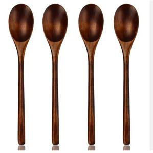 Cuchara de Madera Artesanal, Utensilio de Cocina para Remover Sopas, Salsas e Ingredientes para Hornear, Disponible a Precio de Mayoreo - Product Image 2