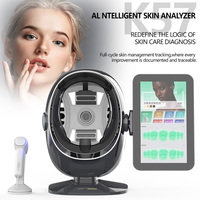Analyseur de peau IA de qualité fiable, analyse complète de la qualité de la peau, détection de l'acné et des pigments, machine intelligente pour salon de beauté et spa