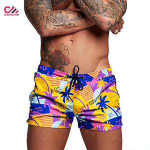 Trajes de Baño de Alta Calidad, Ecológicos, Transpirables, 100% Poliéster, Ligeros, de Secado Rápido, con Cierre de Cordón, Shorts de Playa para Verano - Product Image 1