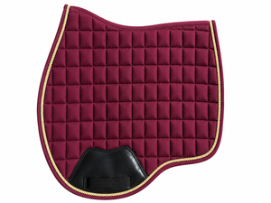 Tapis de selle d'équitation en polycoton matelassé, profilé, personnalisable, protection de haute qualité, logo personnalisé, équestre - Product Image 3