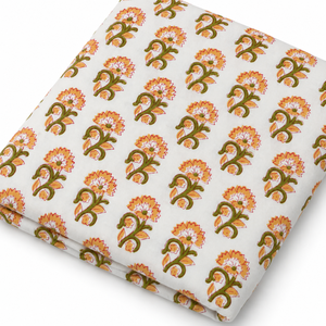 Tela de Voile de Algodón 60S60S, Ligera, Tejida, con Estampado Floral, 90 GSM, de la Marca Pinksa Fashion, Hecha a Mano en Rajasthan - Product Image 4