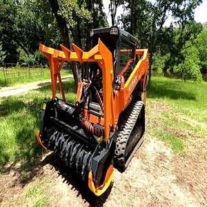 Chargeuse compacte Kubota professionnelle avec broyeur, excellente qualité, prix de gros, équipement robuste pour la gestion des broussailles - Product Image 1