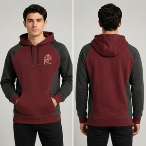 Sweat à capuche d'hiver pour homme de qualité supérieure - Tissu en polaire doux, écologique et respirant, construction durable, coupe confortable - Product Image 6