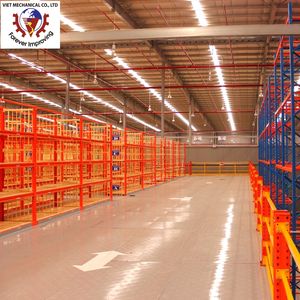 High-Quality Flexible Mezzanine Floor Racking System <b>for</b> Warehouse and <b>Garage</b> <b>Storage</b> in Vietnam - Product Image 6
