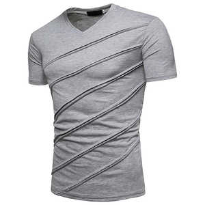 Camiseta de Hombre con Logotipo Personalizado, 100% Algodón Tejido, Impresión Digital Formal, Corte Regular, Estilo Hip Hop, Transpirable, de Alta Calidad, Color Personalizado - Product Image 5
