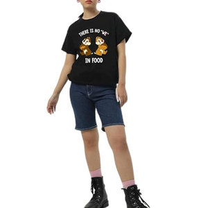 เสื้อผู้หญิงสีดำ น้ำหนักเบา นุ่ม สลิม สบาย ระบายอากาศดี คุณภาพเยี่ยมจากซัพพลายเออร์ชั้นนำ เสื้อผ้าสตรีทแวร์ พิมพ์โลโก้ตามสั่ง - Product Image 3