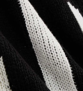 Suéter de Punto Estilo Universitario, Manga Larga, Cuello Redondo, Transpirable, Holgado, Suave, Cálido para Otoño e Invierno, para Mujer - Product Image 5