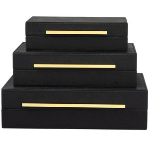 Luxury Resin Modern Engraved Jewelry Storage <b>Box</b> for Living Room - Product Image 4