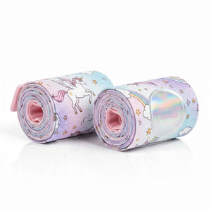 Vendas de Boxeo Glitter Star Junior, Color Rosa y Morado, Elásticas, con Holograma, de Algodón Resistente, Accesorios de Entrenamiento - Product Image 1