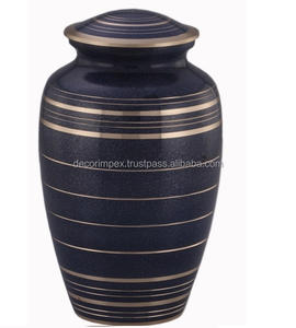 Urnes funéraires en métal de concepteur moderne de choix de luxe avec la meilleure qualité cendres d'animaux accessoires funéraires pot Antique personnalisé - Product Image 3