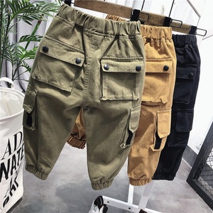 Pantalon cargo jogger décontracté de sport pour garçons, haute qualité, personnalisé, pour le printemps 2026 - Product Image 2