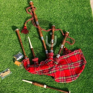 UNBRIDLEDS INDUSTRY - Gaita Escocesa Profesional de Madera de Palisandro Marrón, Tamaño Completo, con Accesorios de Plata y Cobre, Personalizable, de Primera Calidad - Product Image 6