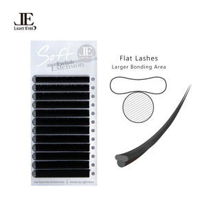 LIGHTEYES Professional Korean PBT Extensiones de pestañas individuales planas Flat Lash C/ CC - Product Image 4