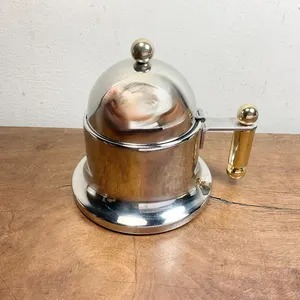 Bol à sucre en acier inoxydable de haute qualité avec couvercle et forme unique pour la table et la cuisine - Product Image 2