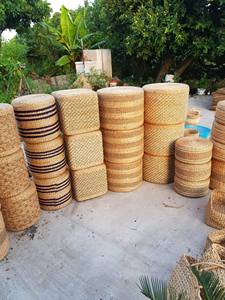 Natural Handmade Water Hyacinth Cushion <b>Pad</b> Woven <b>Chair</b> Seat Cushion Eco Friendly Home Decoration Wholesale Vietnam - Product Image 5