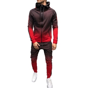 Conjunto Deportivo de Algodón para Hombre, Sudadera con Capucha y Pantalones Estampados, Joggers Anchos, Conjunto de Dos Piezas - Product Image 6