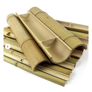 Bâtons de bambou naturel fendus pour la décoration de meubles, les panneaux muraux, les applications de plafond et les projets de design d'intérieur - Product Image 2