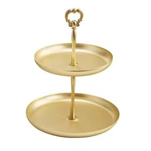 Support à gâteaux moderne en métal pour l'hôtellerie, présentoir à desserts, support à cupcakes, durable, écologique, fait main, décoration de table - Product Image 6