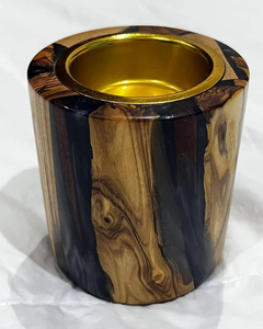 FAIZA CRAFT Quemador de Incienso de Madera de Acacia y Sándalo, Diseño Moderno, Hecho a Mano, Patrón de Cascada, para Regalos de Boda - Product Image 3