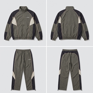 Men's Windbreaker Tracksuit Set Black <b>Purple</b> Turquoise - Low MOQ Wholesale OEM Manufacturer B2B Sportswear - Product Image 6