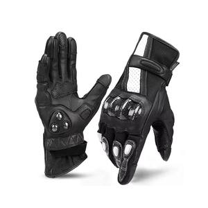 Guantes de Motocicleta Unisex de Alta Calidad, Personalizados, de Cuero, Transpirables, Resistentes al Viento, con Protección para los Nudillos, Pantalla Táctil, en Venta - Product Image 6