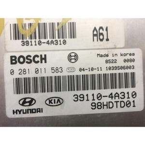 Porter Usó ECUs y Módulos de Computación 391104A310 - Product Image 4