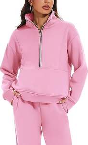 Conjunto Deportivo de Dos Piezas para Mujer, Sudadera de Manga Larga y Pantalones Jogger, Felpa, Internacional, Superior, 2026 - Product Image 2