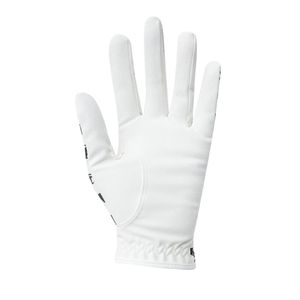 Gant de golf en cuir véritable blanc et rouge, main droite, antidérapant, à enfiler, unisexe, fabriqué au Pakistan, derniers gants de golf sportifs - Product Image 1