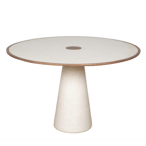 Table à manger en ciment moderne et luxueuse, durable, pour villa, hôtel, usage agricole, ronde, 4 places, écologique, prix compétitif - Product Image 5