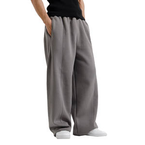 Pantalones Deportivos Casuales de Corte Holgado para Hombre, Marca Personalizada, de Lona Ecológica de Secado Rápido, con Cierre de Cordón y Cintura Media - Product Image 3
