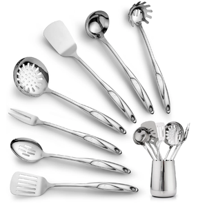 Juego de Cucharas de Cocina Personalizadas, Utensilios de Cocina de Acero Inoxidable de la Mejor Calidad, con Proveedor Mayorista - Product Image 1