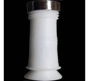 Manche de burin en PVC blanc avec capuchon de frappe en acier durable, pièce de rechange pour burin de menuiserie, outils à main - Product Image 2