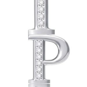 SGRHO Colgante Lavalier Vermeil para Mujer, Plata de Ley con Acabado Dorado, Joyería de Hermandad con Letra Griega, Elegante Collar con Dije - Product Image 5