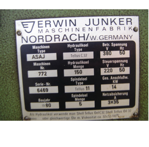 เครื่องเจียรแบบแทปเรลีฟสำหรับการเจียรเกลียวที่มีความแม่นยำสูงและการใช้งานงานโลหะ - Product Image 4