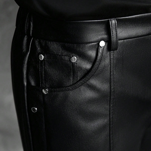 Shorts en similicuir pour hommes, style 2026, dernière collection, prix de gros, service OEM ODM, durables, sur mesure, meilleur fournisseur - Product Image 5